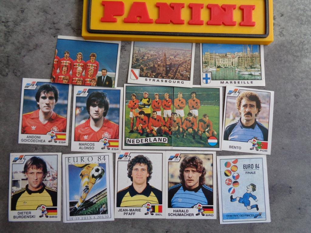 Autocollants de football PANINI EURO 84 ANNO EK 1984 13X, Envoi