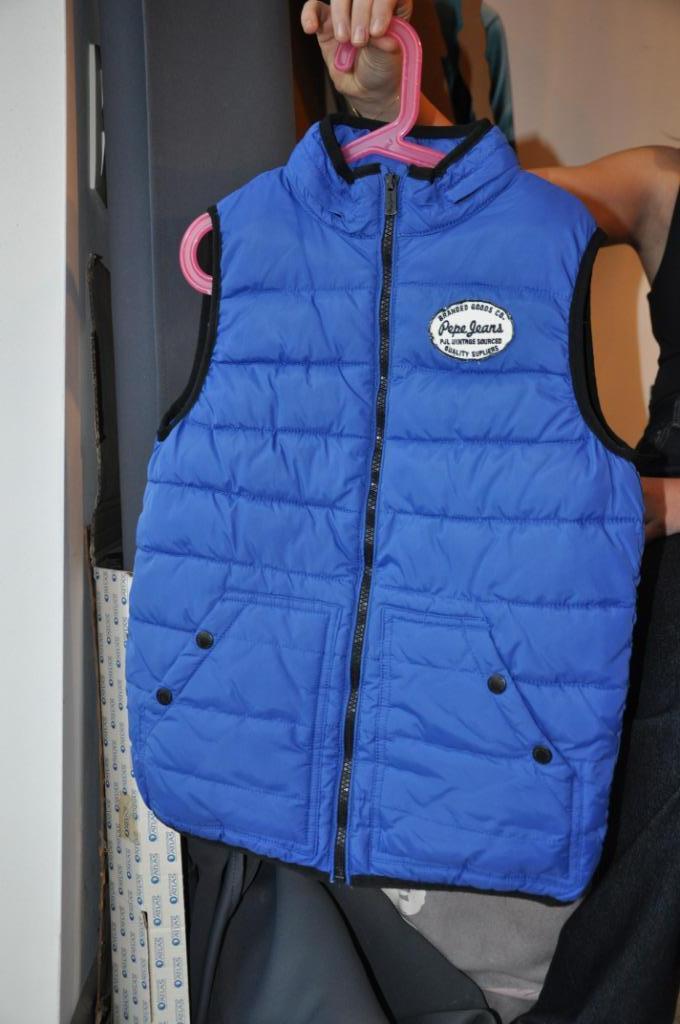 veste sans manche pepe jeans bleu taille12 ans, Enlèvement ou Envoi, Comme neuf, Garçon