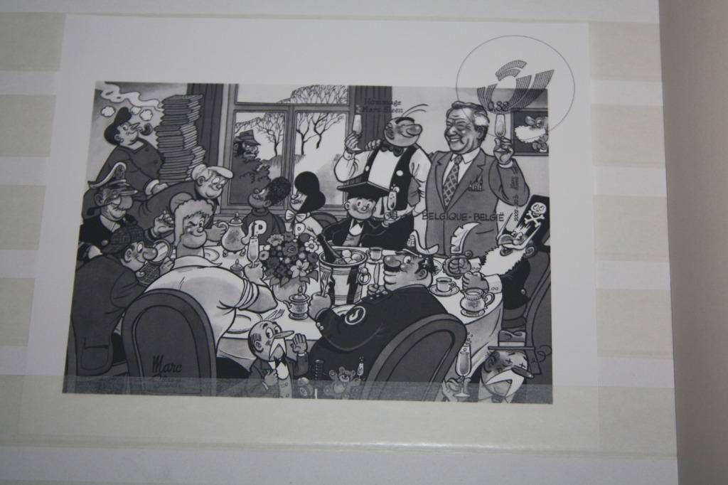 Hommage Marc Sleen , Nero , 2002 niet aangenomen ontwerp, Ophalen of Verzenden, Overige figuren, Nieuw, Overige typen