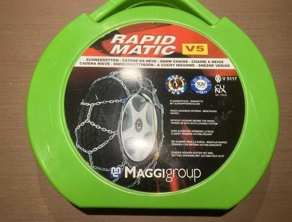 MAGGI nieuwe sneeuwkettingen Rapid Matic V5 - 119, Auto diversen, Sneeuwkettingen, Ophalen of Verzenden, Nieuw