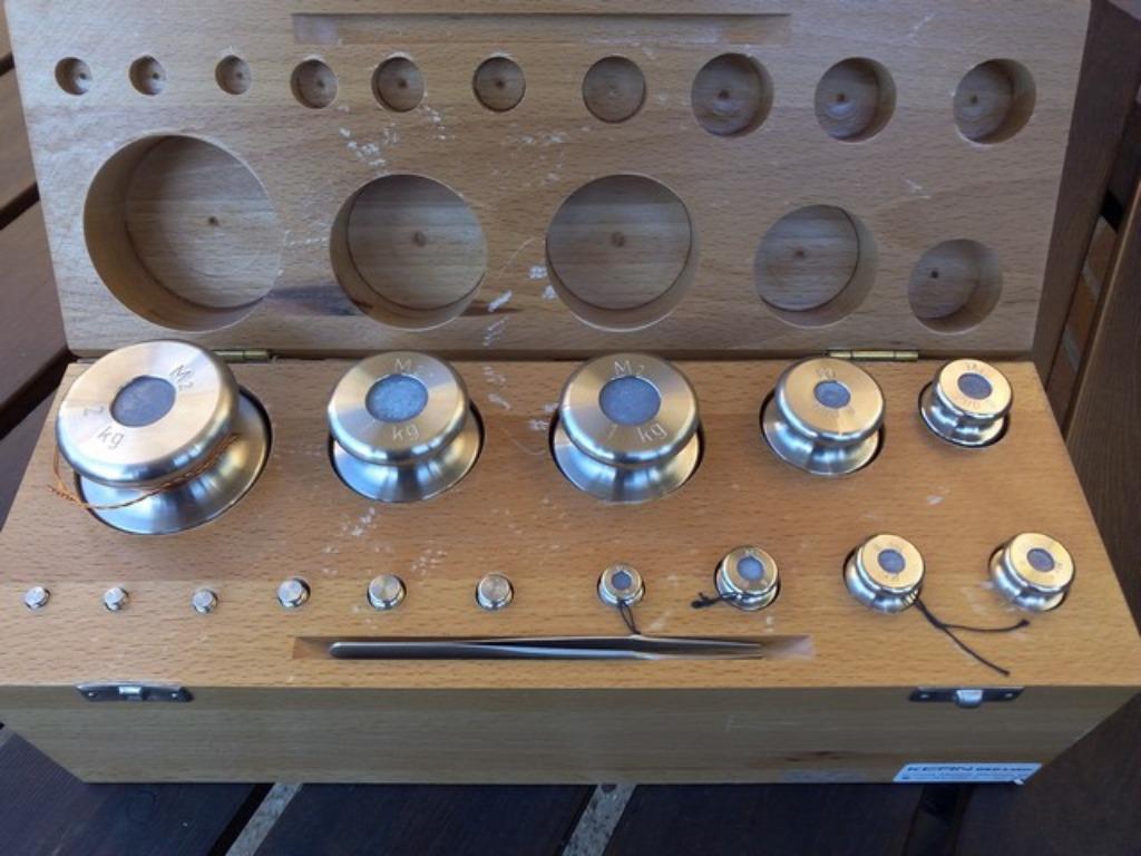 gewichten voor weegschaal, Doe-het-zelf en Bouw, Weegschalen, Nieuw, Overige typen, Minder dan 50 kg, Ophalen