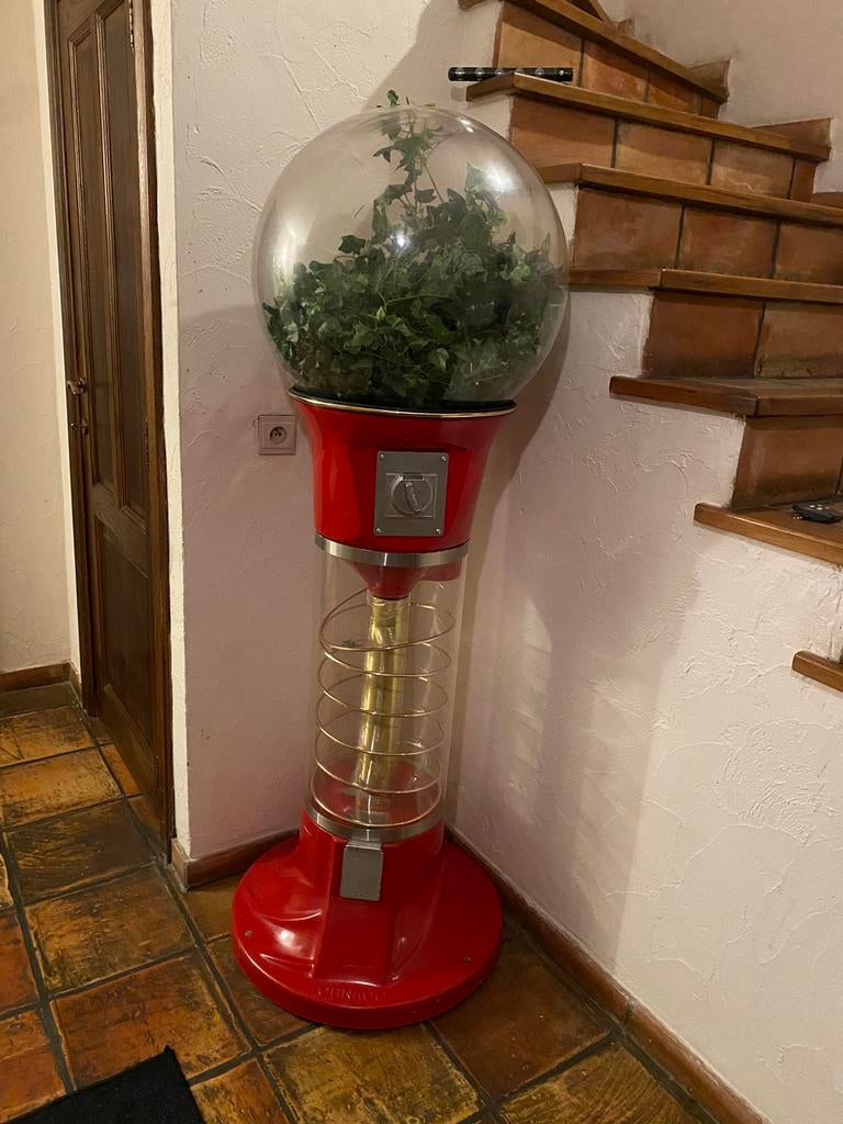 Distributeur de chewing-gum, Enlèvement, Utilisé