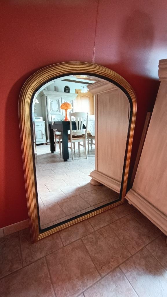 Magnifique Miroir Deknudt, Enlèvement ou Envoi, Autres formes, 50 à 100 cm, 100 à 150 cm