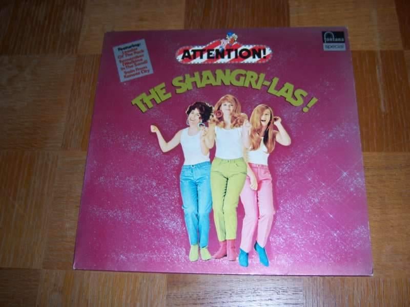 Elpee vinyl Attention! The Shangri-Las!, Ophalen of Verzenden, 1960 tot 1980, Zo goed als nieuw, 12 inch