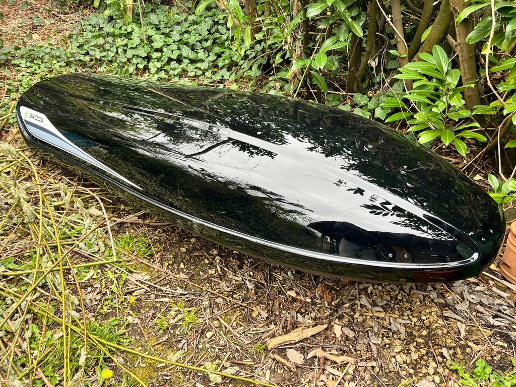 Coffre de toit Skoda 380L, Autos : Divers, Coffres de toit, Enlèvement, Comme neuf