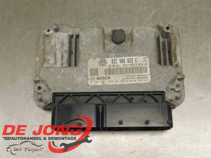 Ordinateur gestion moteur d'un Volkswagen Golf, Autos : Pièces & Accessoires, Volkswagen, -, 3 mois de garantie, Utilisé