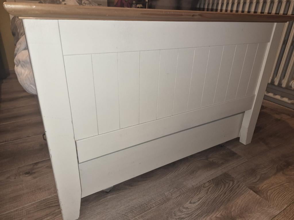 Lit pour enfant en bois - style campagnard, Antiquités & Art, Enlèvement