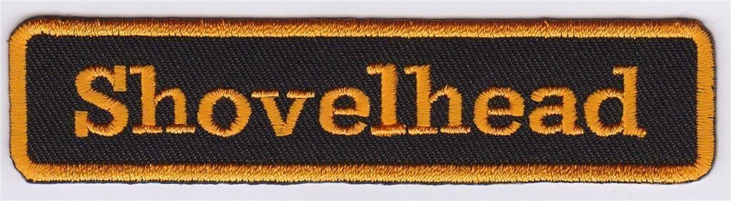 Harley Davidson Shovelhead stoffen opstrijk patch embleem #1, Envoi, Neuf