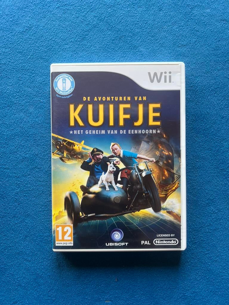 Kuifje: Het Geheim van de Eenhoorn voor Nintendo Wii—Cib, Ophalen, Zo goed als nieuw