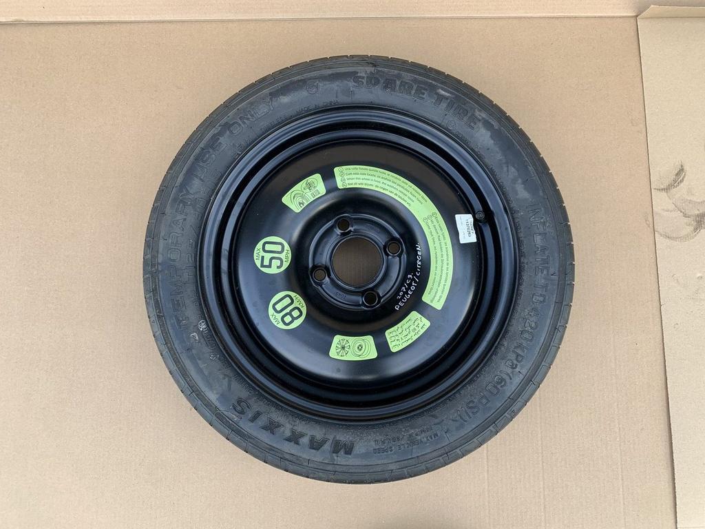 Thuiskomer Peugeot / Citroën 4x108 15 inch reservewiel, Gebruikt, Citroën, -, -
