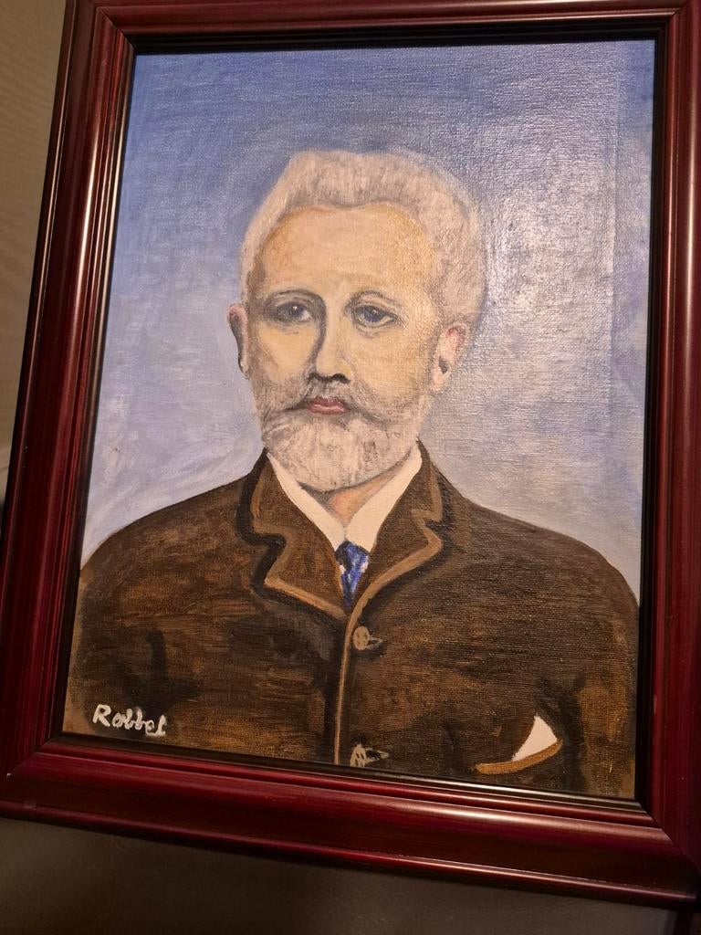 Zelfportret van een Robbe Louis, Ophalen of Verzenden