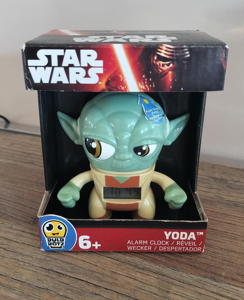 BulBbotz - Star Wars Yoda Alarmklok ( NIEUW ! ), Ophalen of Verzenden, Nieuw, Overige typen