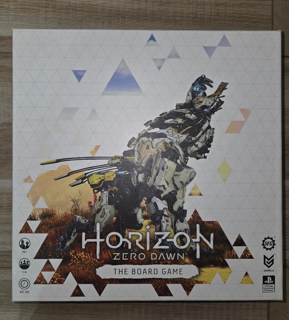 Horizon Zero Dawn - The Board Game, Trois ou quatre joueurs, Enlèvement, Comme neuf, Steamforged Games