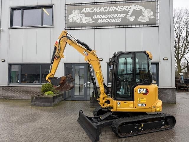 CAT 303.5Ecr 2021 1800u SLP/SRT A/C 3.7T Minigraver, Articles professionnels, Machines & Construction | Grues & Excavatrices, Enlèvement