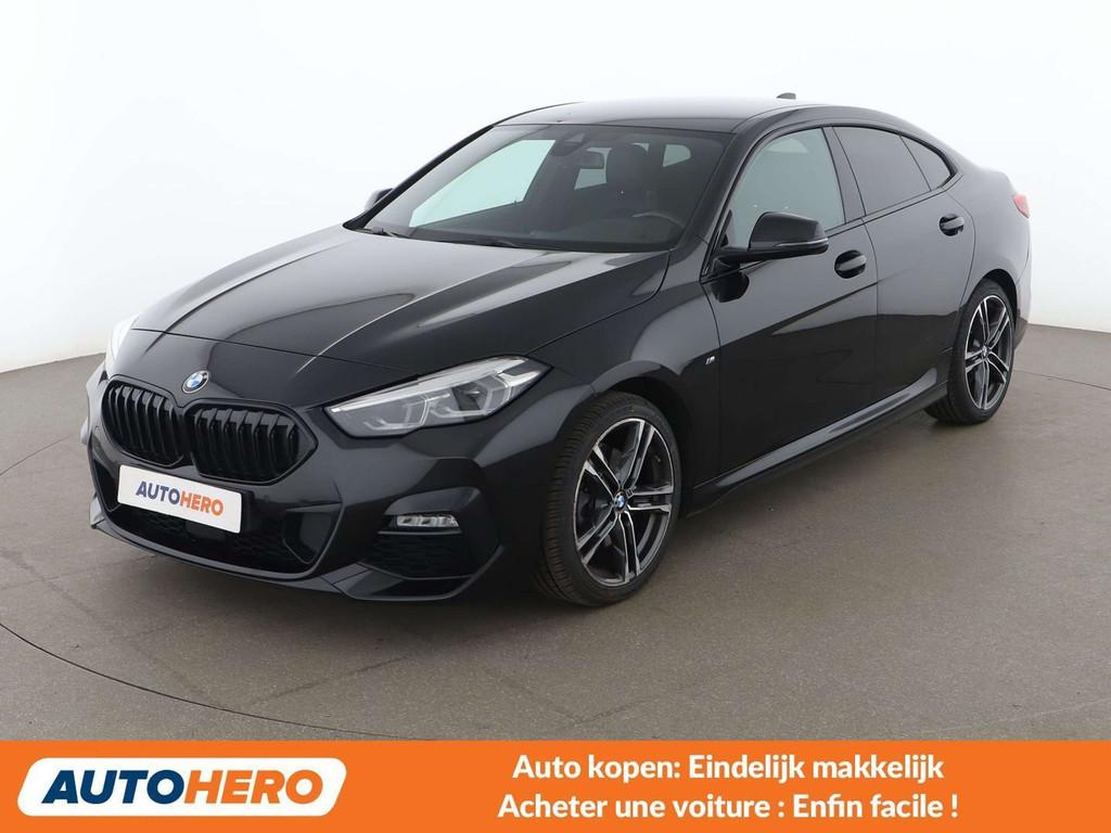 BMW 2 Serie 218 218i Gran Coupe M Sport (bj 2021, automaat), Auto's, 4 deurs, 136 pk, Zwart, 133 g/km