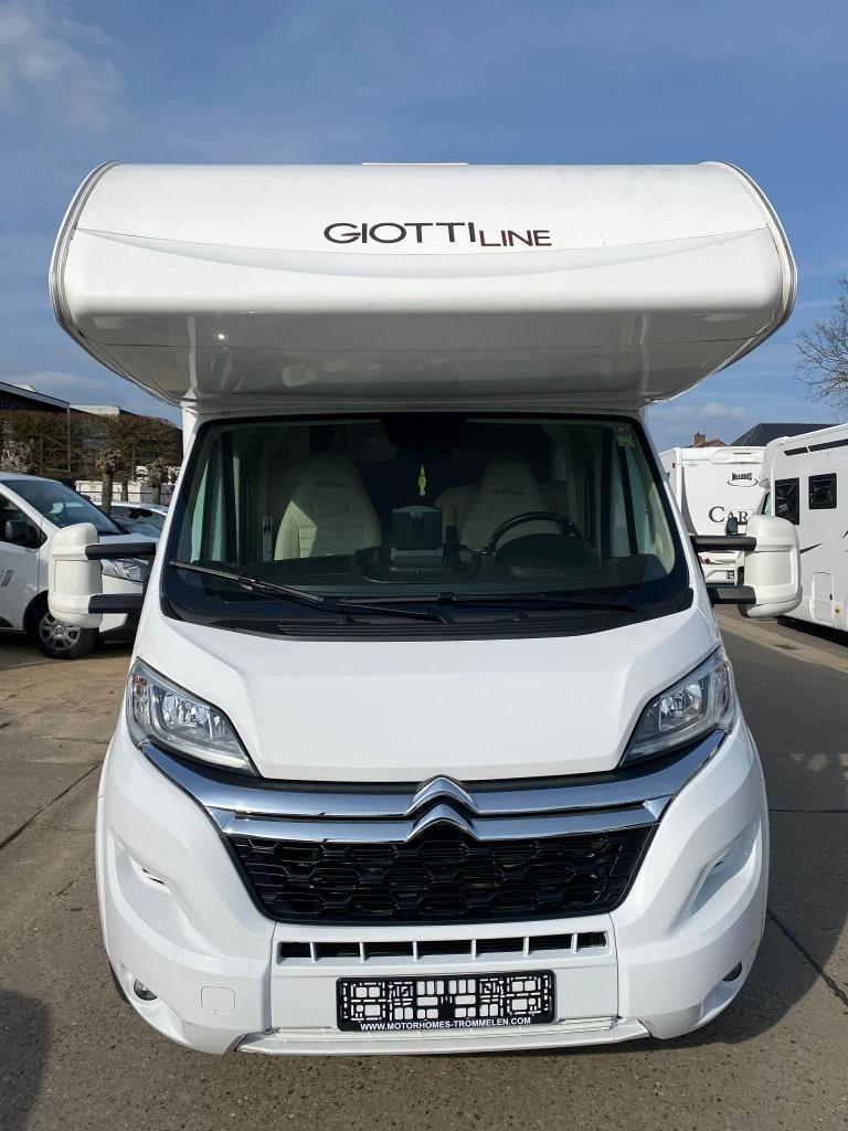 Giottiline 440 Siena Privilege, Caravans en Kamperen, Mobilhomes, Alkoof, Ringverwarming, Tot en met 6, Luifel