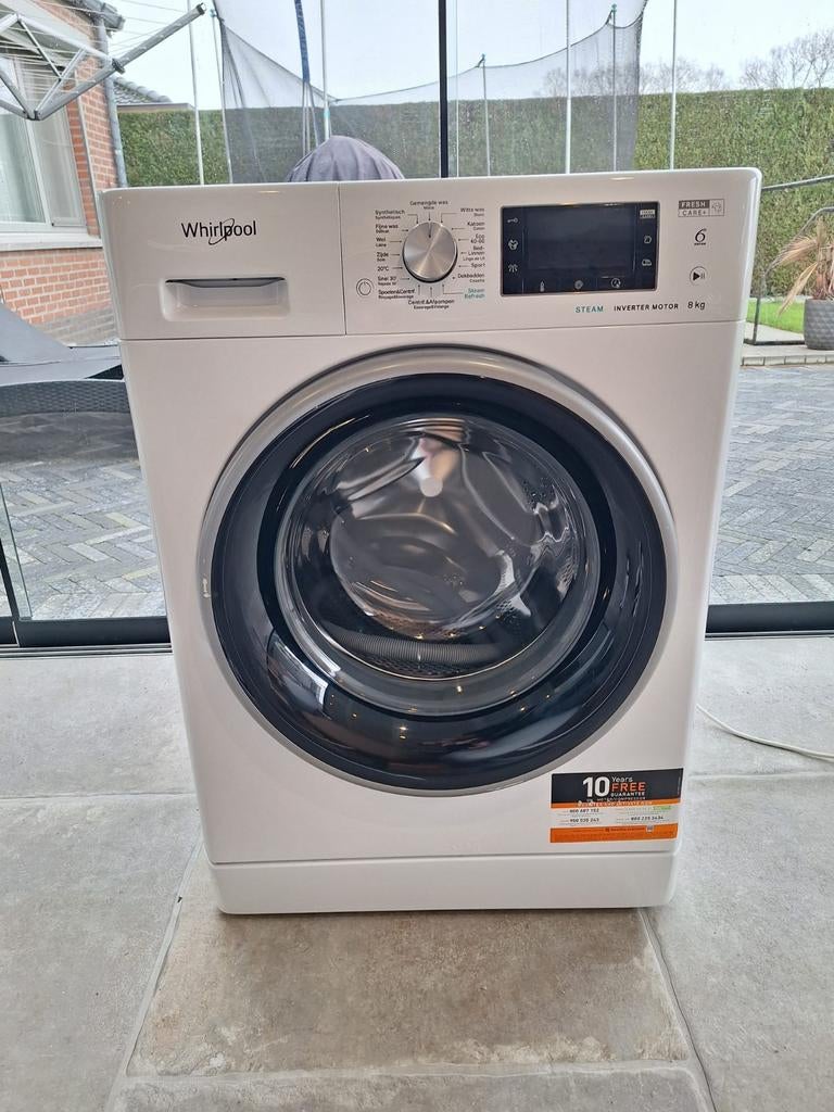 WHIRLPOOL WASMACHINE 8KG, Elektronische apparatuur, Ophalen