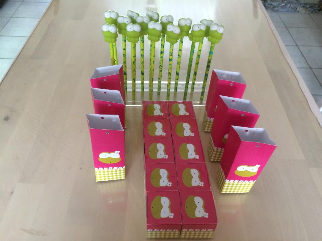 Kikker roze collectie UITVERKOOP, Ophalen of Verzenden, Nieuw, Kraamcadeau