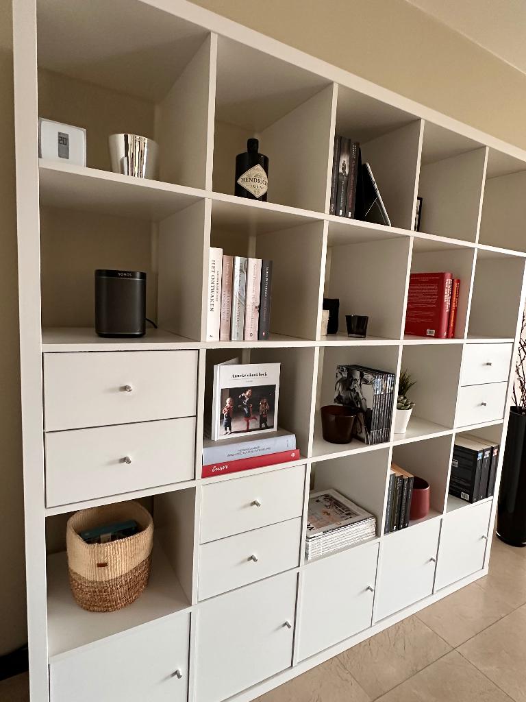 Boekenkast Kallax, Maison & Meubles, Armoires | Bibliothèques, 25 à 50 cm, Avec tablette(s), 150 à 200 cm, Comme neuf