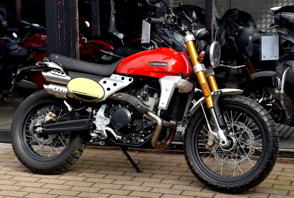 FANTIC CABALLERO 500 ***MOTOVERTE.BE***, Motoren, Motoren | Overige merken, FANTIC MOTOR, Bedrijf, 500 cc, Naked bike