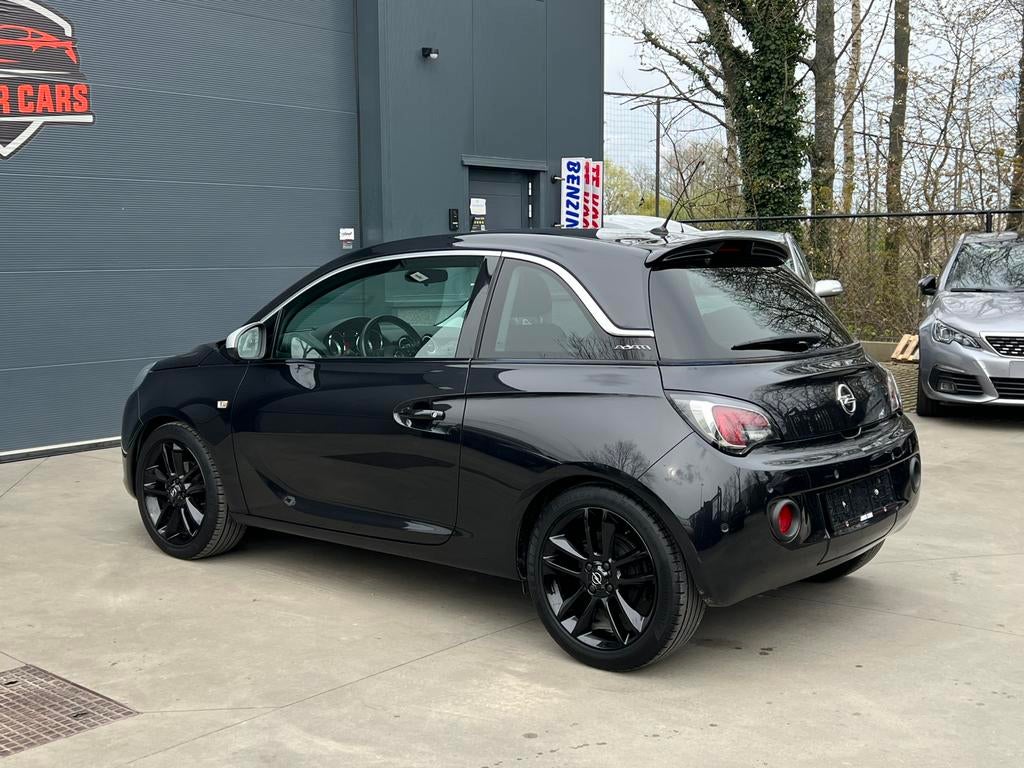 Opel Adam 1.4i Black Start/Stop Airco Fietsdrager, ADAM, 4 cilinders, Leder en Stof, Zwart