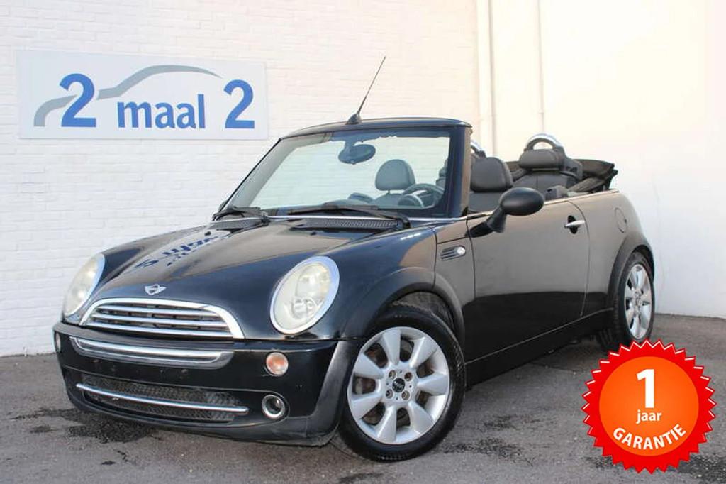 MINI Cabrio Cooper 1.6i Leder/Airco inclusief 1 JAAR garanti, Auto's, Mini, Bedrijf, Te koop, Cabrio, ABS, Airbags, Airconditioning