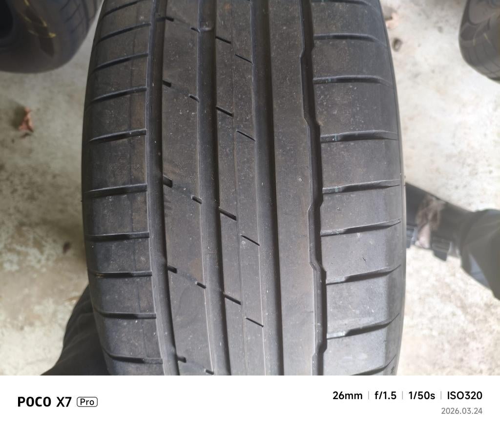 4 pneus  Hankook Ventus S1  225/55  R17, Pneus été, Pneu(s), Enlèvement, 225 mm