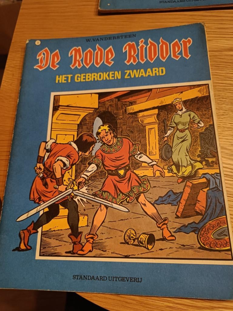 De rode ridder NO1: het gebroken zwaard. 1973, Boeken, Stripverhalen, Ophalen
