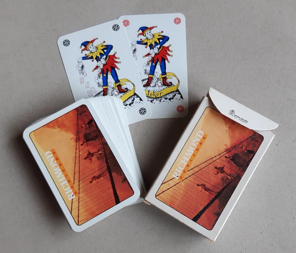 SPEELKAARTEN SIGARETTEN RICHMOND RECLAME TABAK TABAC., Ophalen of Verzenden, Speelkaart(en)