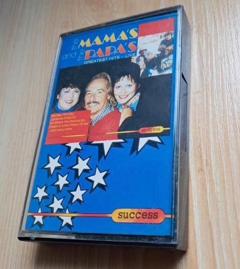 The Mama's and the Papa's Greatest Hits Live cassette, Cd's en Dvd's, Cassettebandjes, Gebruikt, 1 bandje, Ophalen of Verzenden