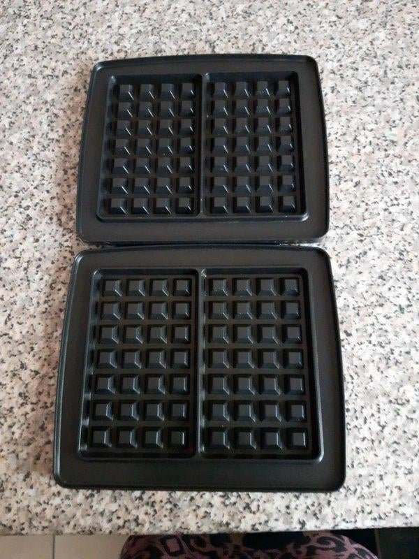 wafelplaten, Ophalen of Verzenden, Uitneembare platen, Zo goed als nieuw