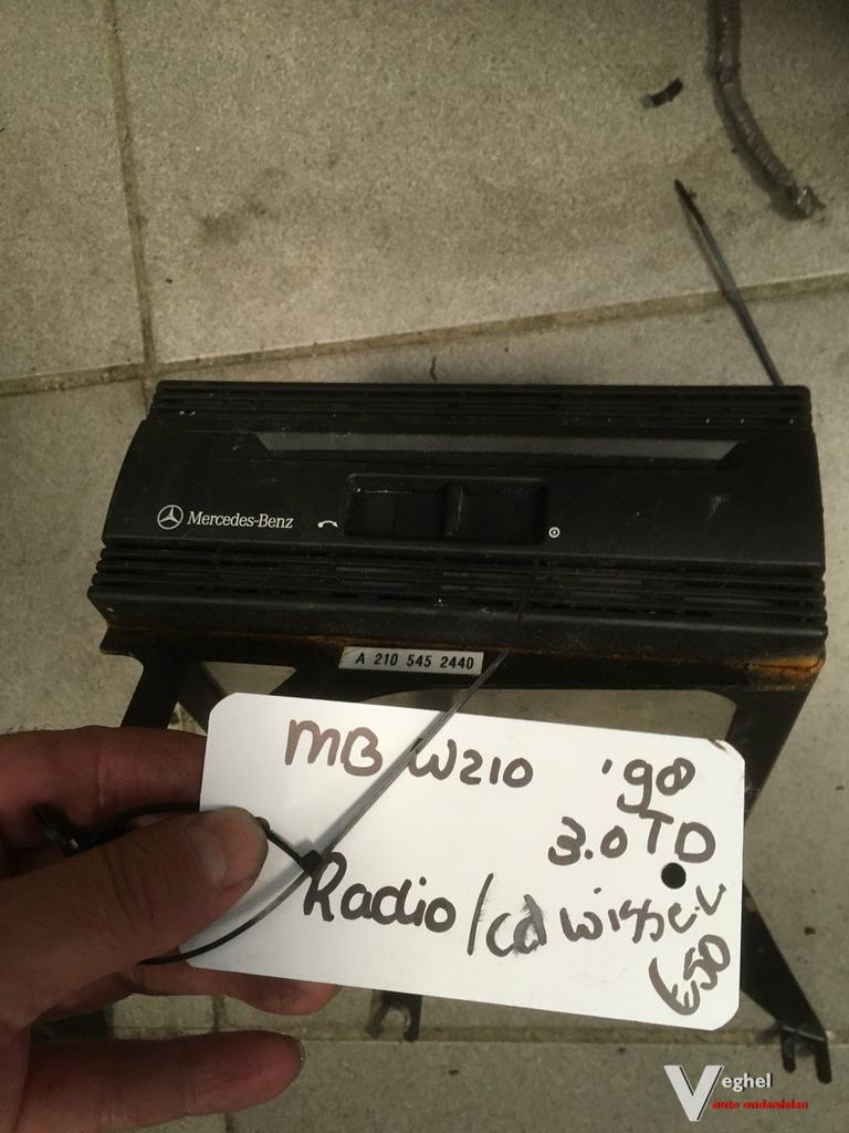 Mercedes w210 cd wissellaar 1998, Enlèvement ou Envoi, -, -, -