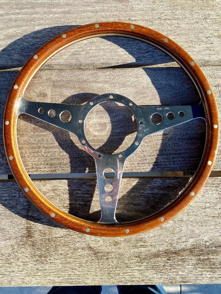 Moto-Lita stuurwiel, Ophalen, Gebruikt