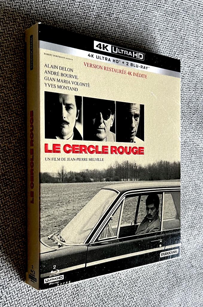 LE CERCLE ROUGE // 4KUHD // "Digipack COLLECTOR" - 3 BLURAY, CD & DVD, Enlèvement ou Envoi, Comme neuf, Classiques, Coffret