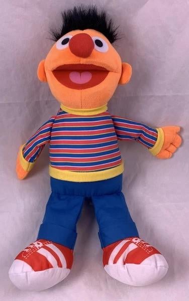 Posh Paws Sesamstraat Ernie Pluche Knuffel 38cm 2023, Kinderen en Baby's, Speelgoed | Knuffels en Pluche, Overige merken, Overige typen