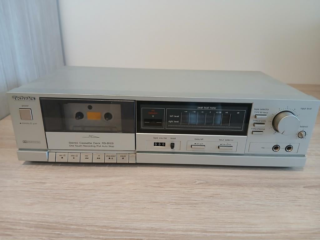 Technics cassettedeck RS-B105, Audio, Tv en Foto, Cassettedecks, Ophalen