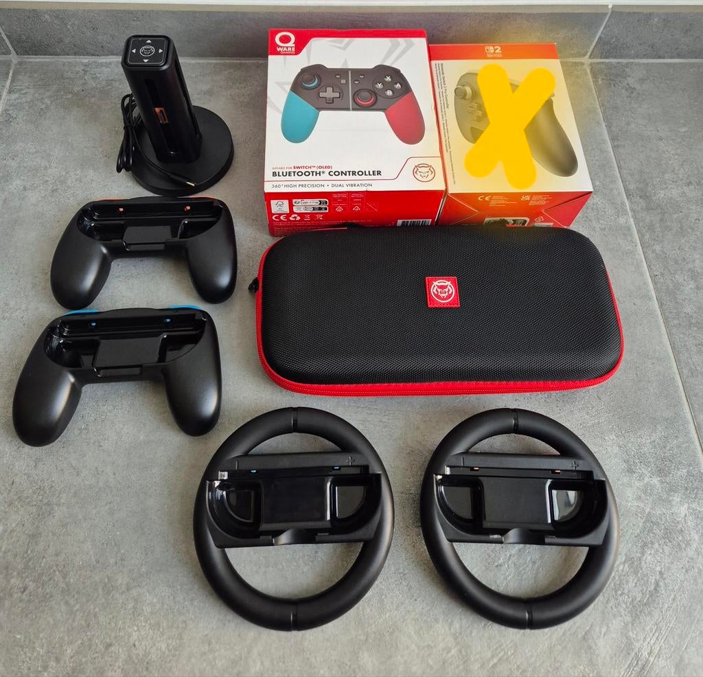 Accessoires voor de Nintendo Switch 2, Ophalen, Zo goed als nieuw