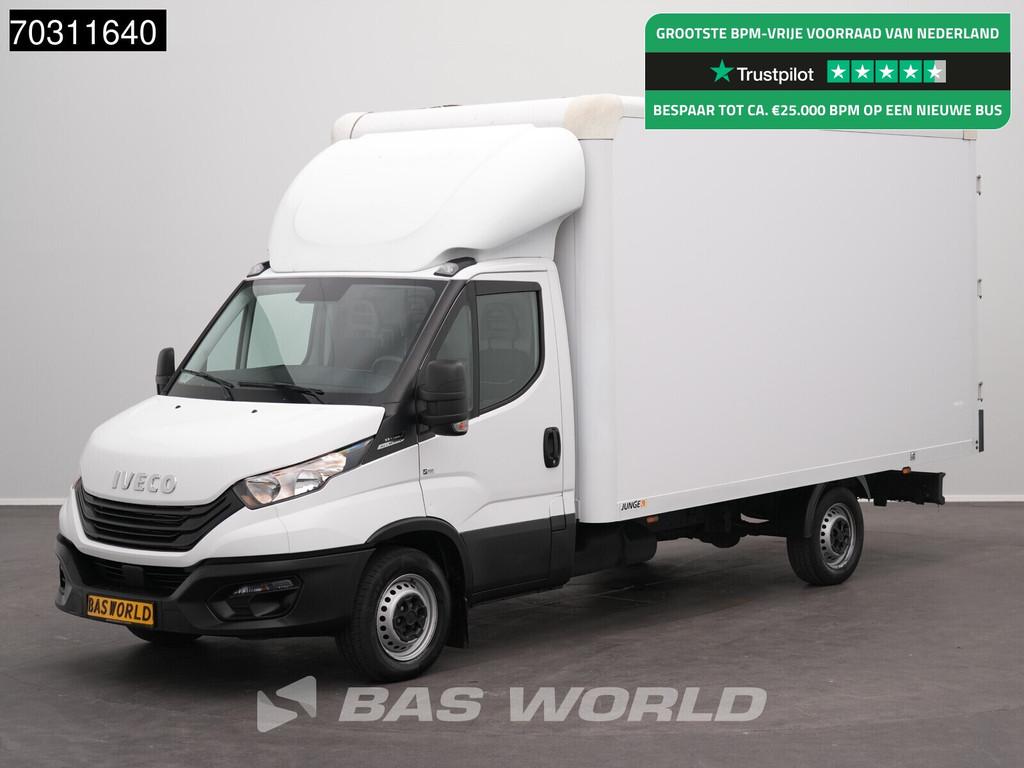 Iveco Daily 35S16 Automaat 160PK Bakwagen Achterdeuren Airco, Auto's, Automaat, Stof, Gebruikt, Euro 6