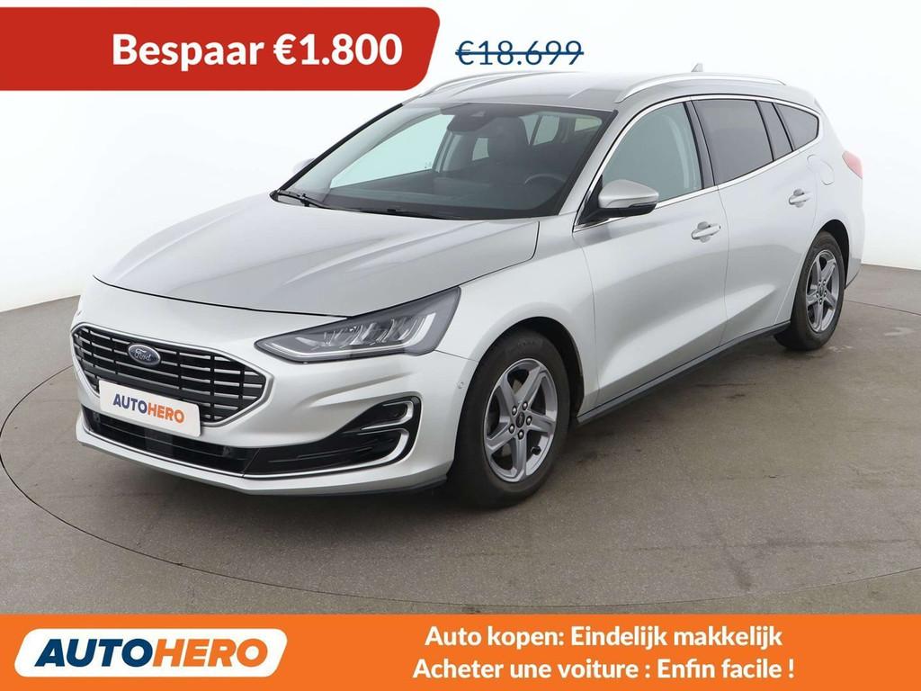 Ford Focus 1.0 EcoBoost Mild-Hybrid Titanium Vignale, Autos, Argent ou Gris, 5 portes, Automatique, 999 cm³