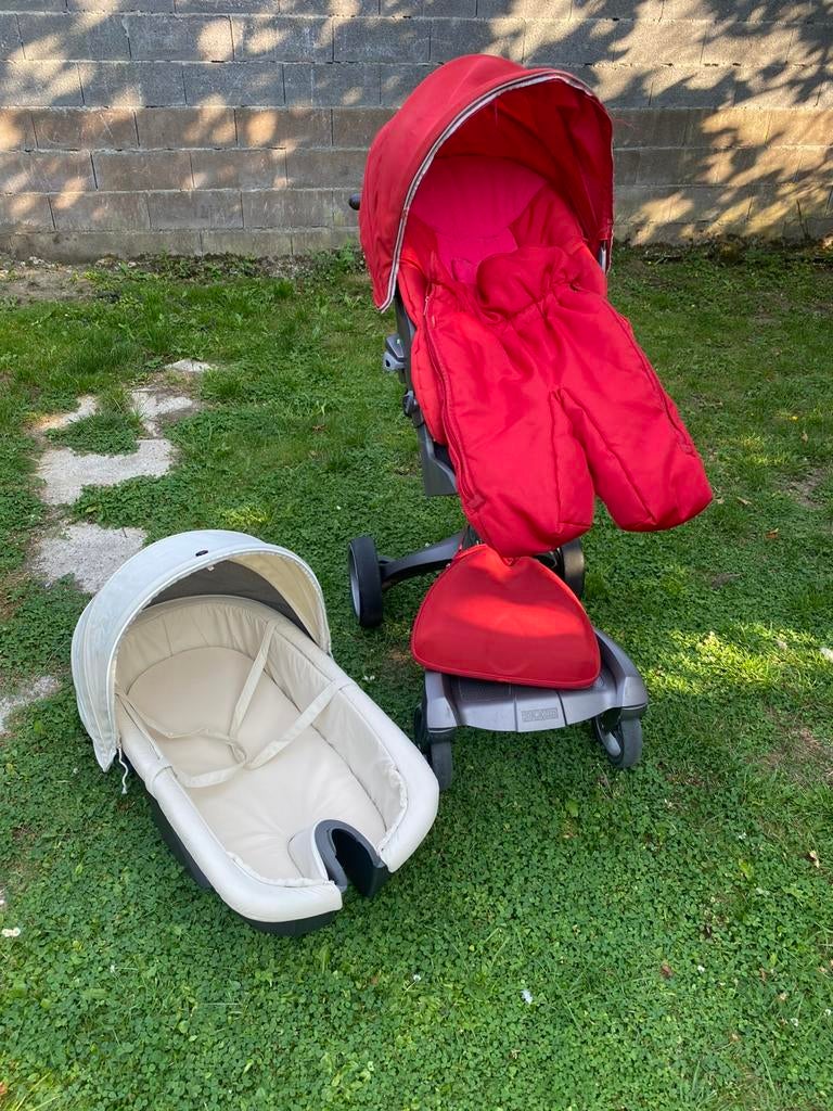 Poussette explory STOKKE avec Landeau, Enlèvement, Utilisé, Poussette combi