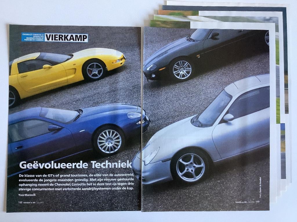 Artikel vierkamp GTs, Ophalen of Verzenden, Zo goed als nieuw, Chevrolet