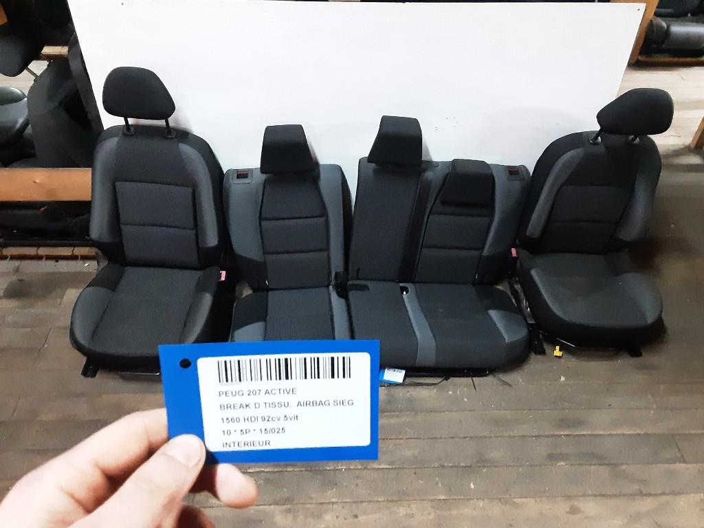 INTERIEUR COMPLET Peugeot 207 SW (WE / WU) (01-2007/12-2013), Autos : Pièces & Accessoires, Habitacle & Garnissage, Peugeot, Utilisé