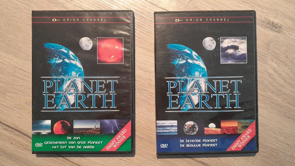 Dvd Orion Channel: Planet Earth Deel 1 & 3 (5 onderdelen), Cd's en Dvd's, Dvd's | Documentaire en Educatief, Zo goed als nieuw