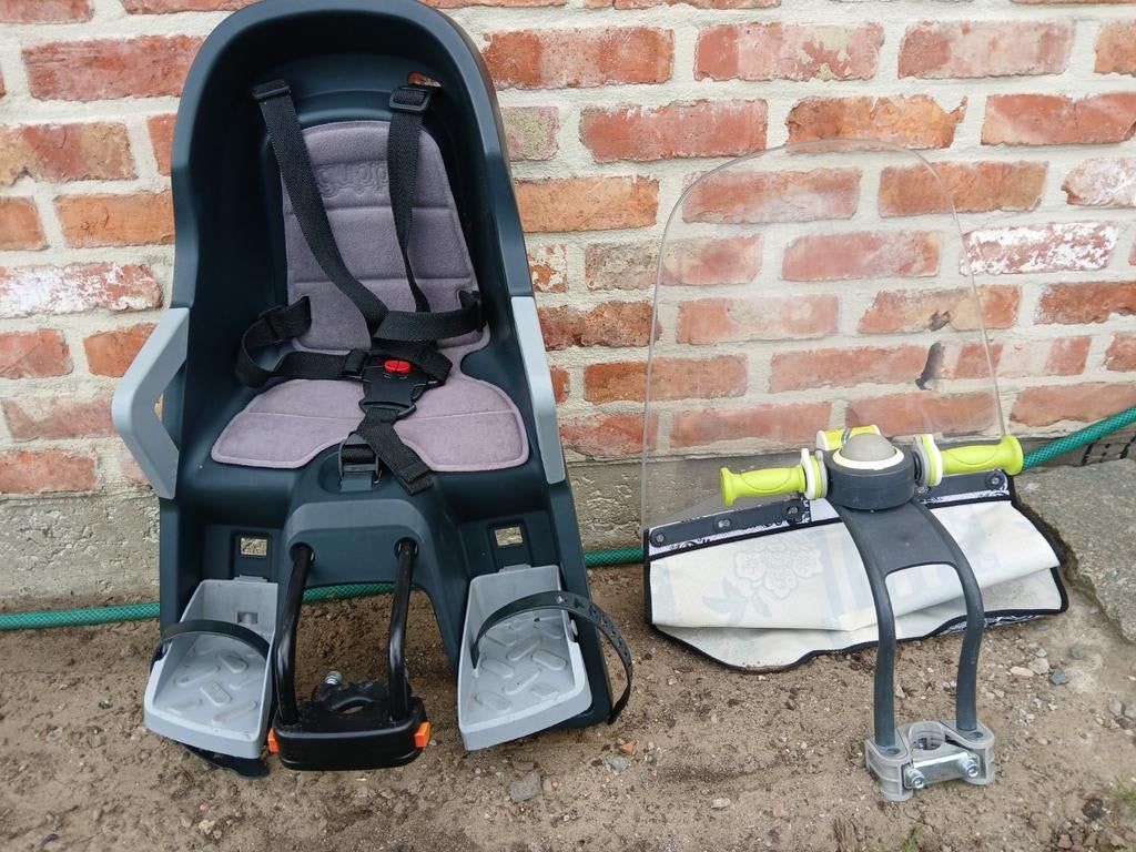 Kinder fietsstoeltje om vooraan op de fiets te bevestigen, Fietsen en Brommers, Fietsaccessoires | Fietsstoeltjes, Ophalen