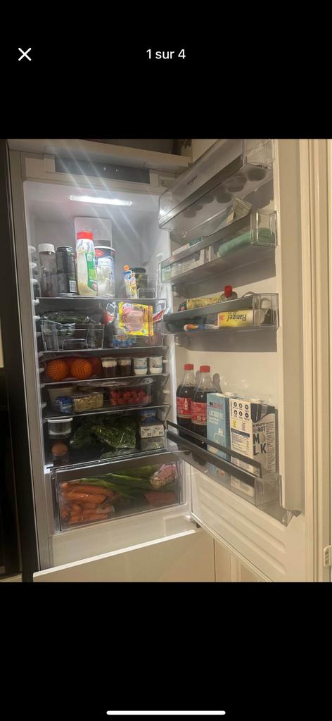 Frigo + congélateur, Electroménager, Réfrigérateurs & Frigos, Enlèvement