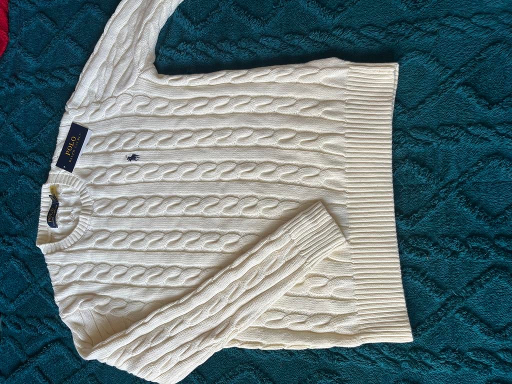 Pull ralph lauren, Kleding | Heren, Truien en Vesten, Ophalen of Verzenden, Zo goed als nieuw, Maat 46 (S) of kleiner, Beige