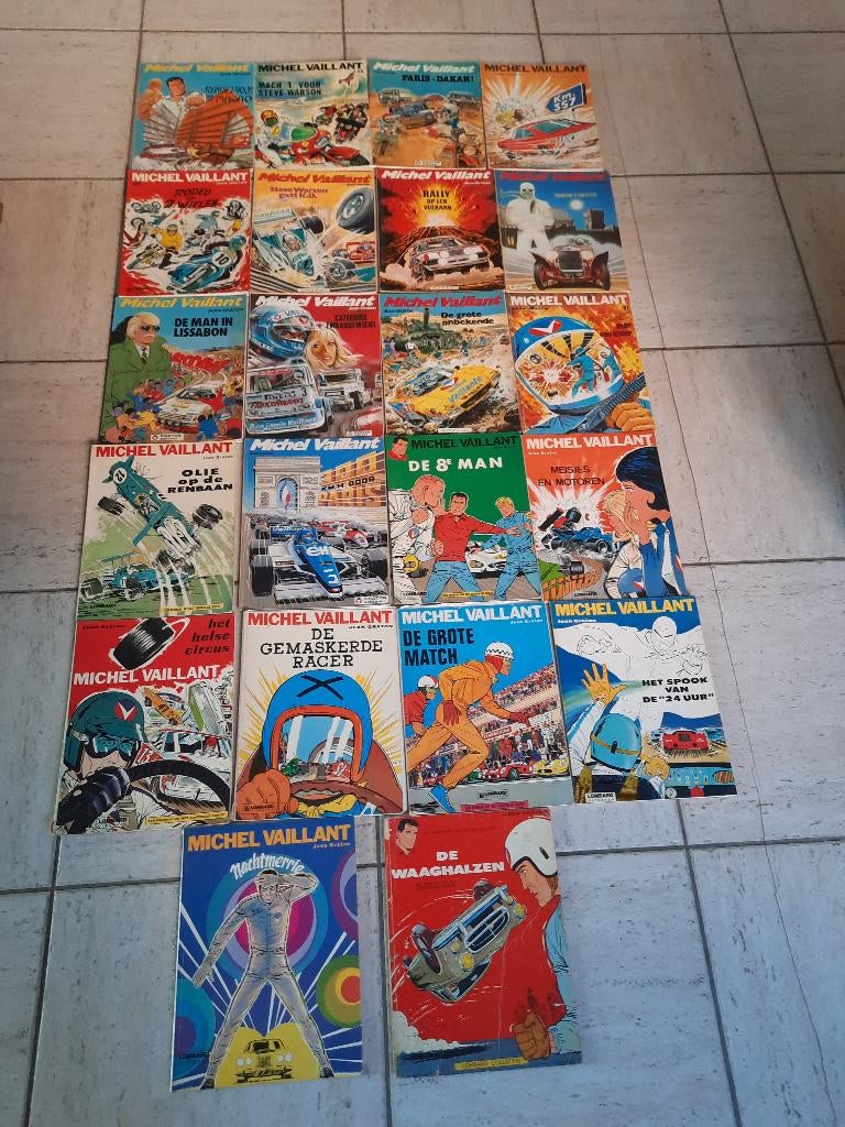 Strip Michel Vaillant, Boeken, Stripverhalen, Meerdere stripboeken, Ophalen, Gelezen, Jean Graton