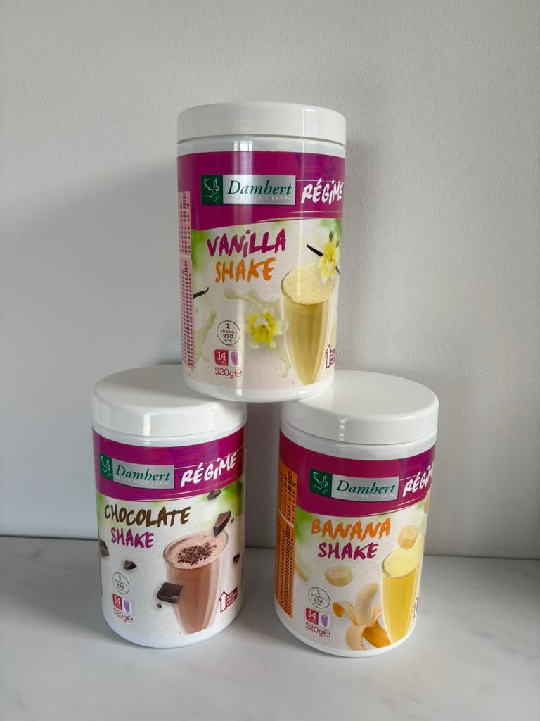 Damhert Régime shake, Sport en Fitness, Ophalen of Verzenden, Nieuw, Poeder of Drank