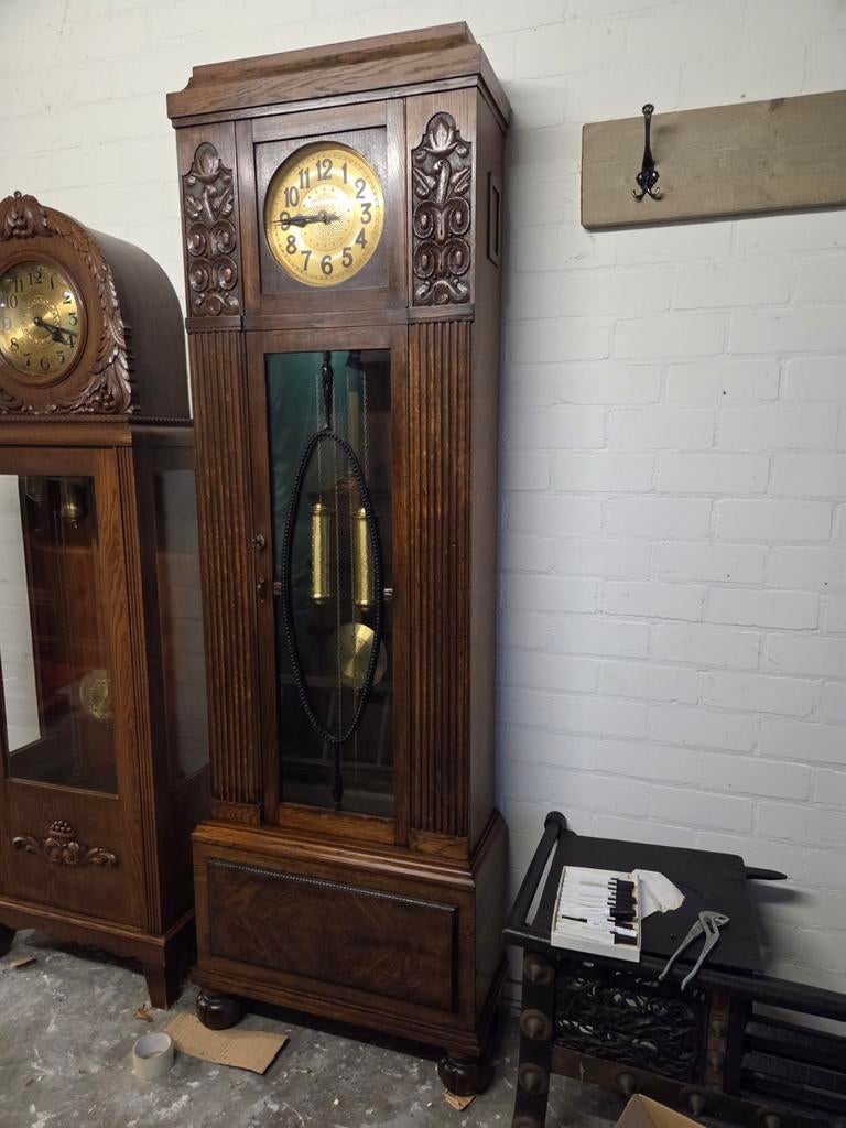 6 magnifiques horloges allemandes à boîtier long, Antiquités & Art, Enlèvement