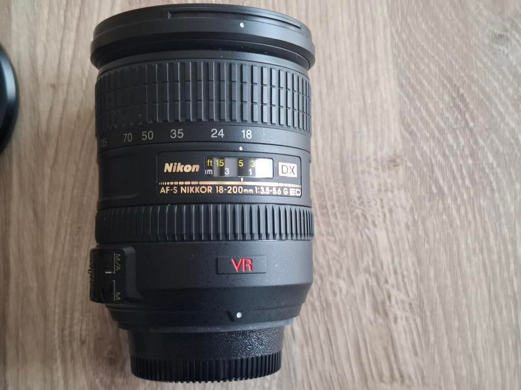 Nikon AF-S 18-200 3.5 5.6 VR G ED Nikkor zoomlens DX, Audio, Tv en Foto, Foto | Lenzen en Objectieven, Ophalen of Verzenden, Zo goed als nieuw
